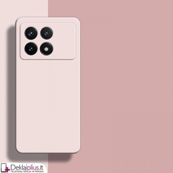 Liquid Air silikoninis rausvas dėklas - su kameros apsauga (Xiaomi Poco F6 Pro 5G) Liquid Air silikoninis rausvas dėklas - su kameros apsauga (Xiaomi Poco F6 Pro 5G)
